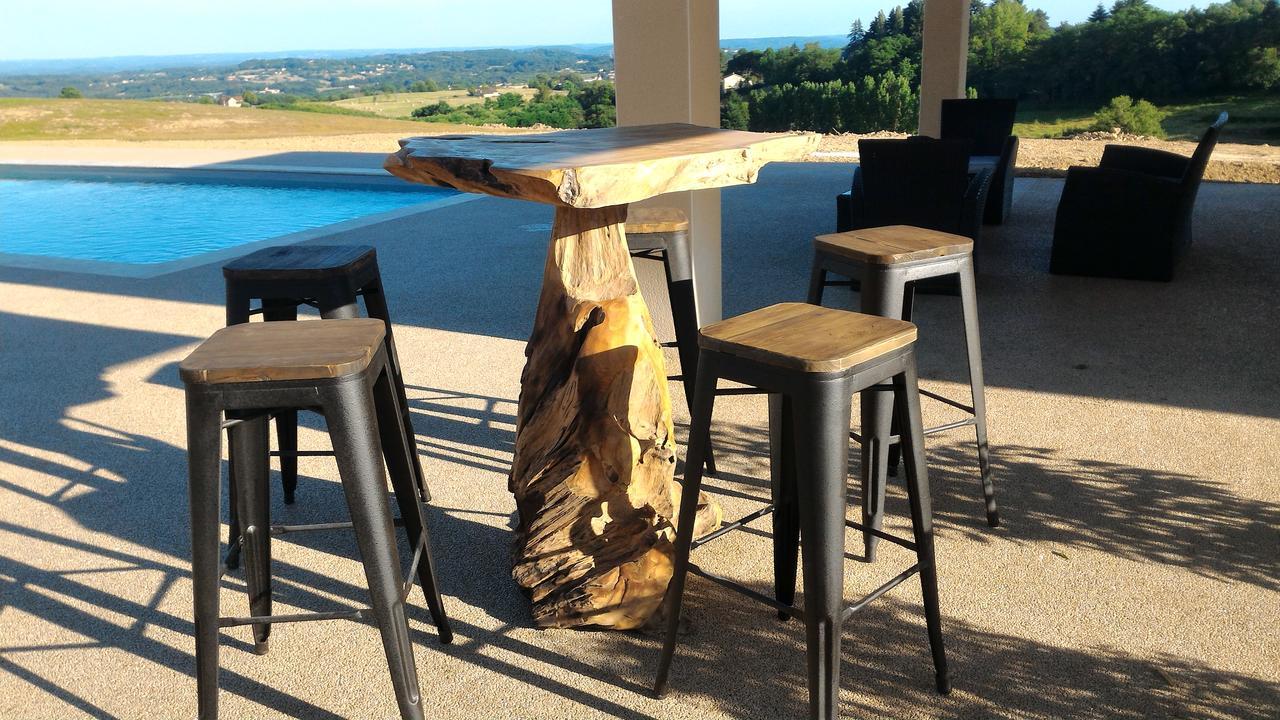 La Sarlamandre, Chambres Et Table D'Hotes Marcillac-Saint-Quentin Zewnętrze zdjęcie